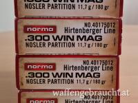 80 Stk. Norma 300 Win.Mag Nosler Partition 11,7g / 180 gr 