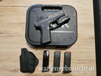 Glock 43X MOS mit RMSc Shield und Streamlight 