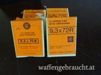 Patronen 9,3 x 72 R TM - RWS - originale Packung mit jeweils 10 Schuss - 30 €