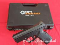 Steyr Pistole S40A1, Kal. 40 S & W, neuwertig im Koffer samt 2 Magazinen, Anleitung und Zubehör
