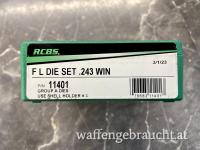 RCBS F L DIE Matrizenset mit Nummer 11401 für das Kaliber .243 Winchester 