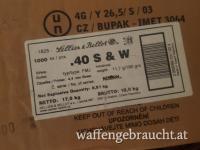 S&B .40 S&W 180 gr FMJ - 1000 Schuss 