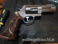 S&W 500, 4", Topzustand, Nillgriff & 2 Holster