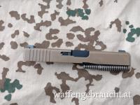Glock 19X Coyote 9mm Luger Wechselsystem (nur Lauf und Schlitten) m. Nachtvisier m. kostenloser BOX