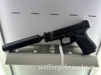 Glock 44 Kal 22 l.r mit Schalldämpfer