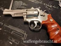Smith and Wesson Mod 19-4 VERNICKELT!