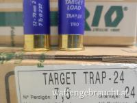 Rio Target Trap 12/70   2,4mm - 24 Gramm Schrotmunition 500 Stück.