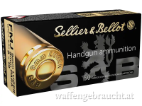 Sellier & Bellot 9mm LUGER FMJ,  8,0g/124grs, 1000 Schuss 