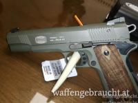 VERKAUFT Mauser Modell 1911 OD Green im Kaliber .22lr mit Transportkoffer