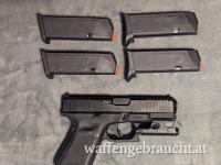 Glock 19 Gen 5 + 4 Magazine + Surefire Xc1 