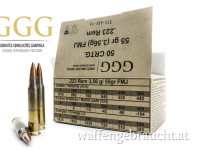 .223 Rem GGG - Litauen 55gr FMJ 1000 Stk. lagernd !!!