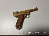 Nachbau einer Po8 Luger im Wüstenbeige (Filmwaffe) nicht SchussfähigOh