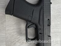 Glock 43 (Originalzubehör, Triggerguard, OWB Leder Holster)