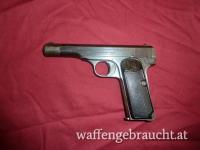 Pistole, FN - Browning, Mod.: 1910/22 Heeresausführung, Kal.: 7,65mm