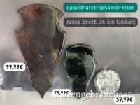 Epoxidharztrophäenbretter für Hirsch /Rehbock / Keilerwaffen 