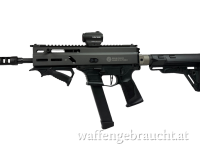 Setangebot! Grand Power Stribog SP9A3 G 8'' Wolf Grey mit Holosun HS403B + Foregrip