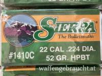 Geschosse .224 /52gr HPBT Sierra Match King 500er Pak - auf Lager !