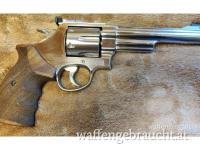 Revolver Smith & Wesson Modell 629 6" Stainless High Polish Kaliber .44 Mag. mit Zubehör