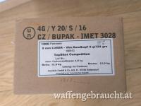 TOPSHOT 9 MM LUGER 9 PARA VOLLMANTEL 8,0G/124GRS. 1000 SCHUSS 9mm NEU