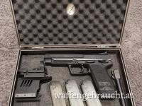 Heckler & Koch HK USP Expert 9mm inkl. Wechsellauf und Holopoint und Koffer 