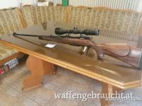 Sauer 80 im Kaliber 8x68S und Bauer 2-12x50 mit Absehen 4 und Leuchtpunkt