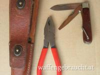 US Army Signal Corps TE-33 Tool Kit - CS-34 Pouch + TL-29 Camillus Knive - Linesman's Pliers