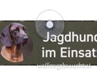 Hundeschild mit Saugnapf BGS - Bayerischer Gebirgsschweißhund