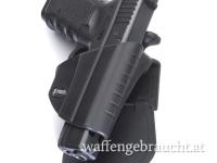 Fobus Holster für Glock 19, 19X, 17, 25, 45, 44, 23 & 22 (Für 23 & 22 nur Gen 5 ausgeschlossen), 31 ,32, 34, 35 GL-2 DB