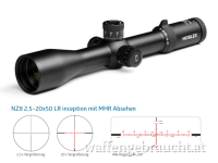 Aktion Noblex  Zielfernrohr NZ8 2,5-20x50 LR mit gratis Entfernungsmesser