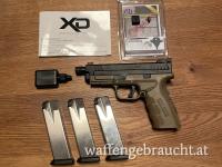 HS Produkt XD-9 Mod.2 4,8“ BL/FDE mit ½“-28 Gewinde + 3. Magazin