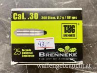 Brenneke TUG Geschosse im Kaliber .30/.308dia mit 11,7g/181gr