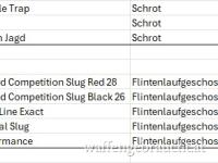 Munition Schrot/Flintenlaufgeschoss/Slug Restbestände Setpreise