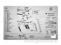 GLOCK Waffenreinigungsunterlage Glock 17 Gen 5