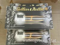 Sellier & Bellot Nosler Partition im Kaliber 6,5x57 mit 9,1g/140gr