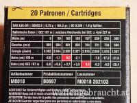 7x65 R  SAX  KJG Munition"VERKAUFT"