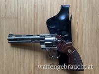 Colt Python Kaliber .357 - LL 6 Zoll,  vernickelt