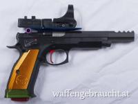 CZ 75 TS OPEN CZECHMATE "Parrot" Style - IPSC OPEN/STANDARD/STANDARD OPTICS