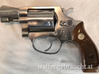 RESERVIERT: Smith & Wesson Revolver, Mod. 60, Chiefs Special, Cal. 38 Special, Kurzlauf