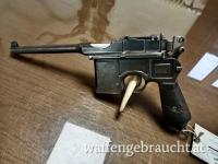 Mauser C96 im Kaliber 7,63 Mauser nummergleich im Originalzustand