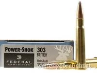 303 British Power Shok Jagdpatronen Federal