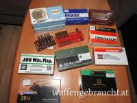 Diverse Patronen Kal.300 Win Mag   VERKAUFT 