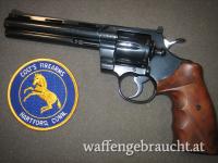 COLT Python , Cal. .357 Mag. , E-Serie 1972 , Edelholzgriff , aus Sammlung