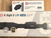 ATN X-Sight 5 LRF 3-15 Komplettpaket Abverkauf