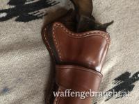 Holster Rindsleder für SAA Revolver (Pietta, Colt, Uberti, Ruger, 4,5 - 5.5 Zoll)