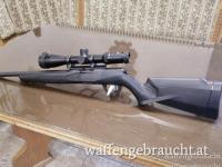 Savage B17 FV-SR im Kaliber .17HMR mit Bauer 4-14x44, Absehen 4 und Leuchtpunkt