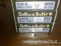 Sellier & Bellot im Kaliber 7x57R SPCE mit 11,2g/173gr