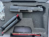 Oschatz CZ 75 Sport 2 6'' SAO Single Action Only Kal. 9mm Luger +Kadet 2 .22lr WS auf Lager!