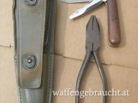 US Army Signal Corps TE-33 Tool Kit - CS-34 Pouch + TL-29 Knive - Linesman's Pliers