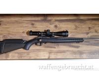 *SET-ANGEBOT* Ruger American Stainless 22Lr. mit Bauer Zielfernrohr 4-14x44 mit Leuchtpunkt jo