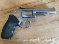 Smith & Wessen Mod. 66-2 4 Zoll 357 Mag. neuwertig mit Holster und Wechselgriff